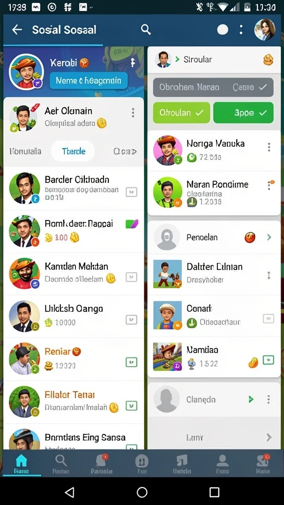 Komunitas aktif yang siap membantu Anda dalam permainan.
