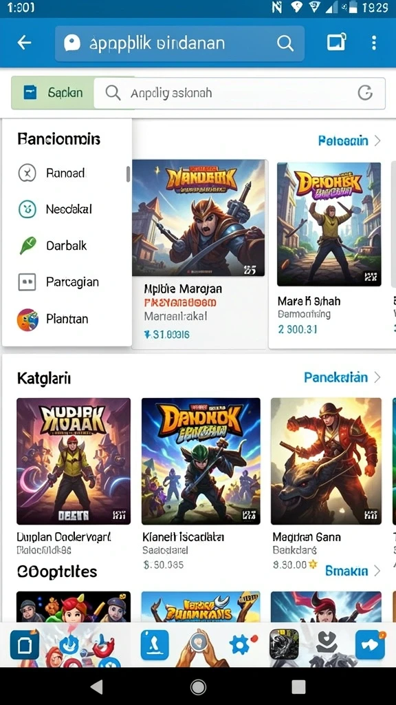 Screenshot menampilkan tampilan permainan slot yang menarik.