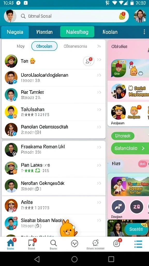 Gameplay yang menarik dan penuh tantangan.