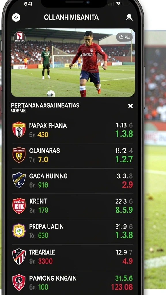 Beragam pilihan permainan taruhan yang seru.
