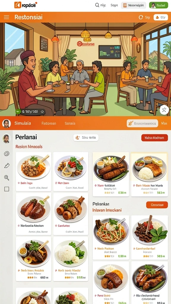 Tangkapan layar dari level yang menantang dan mendebarkan.