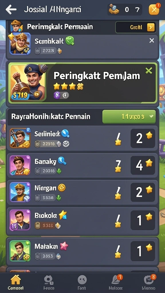 Beragam pilihan permainan menarik untuk semua jenis pemain.