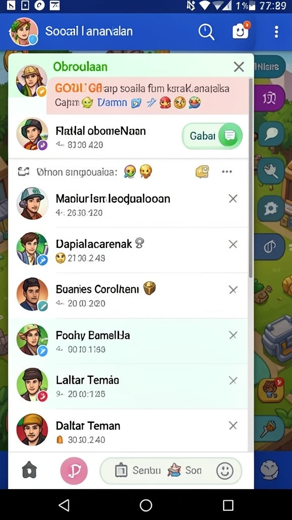 Gambar gameplay aksi mendebarkan.
