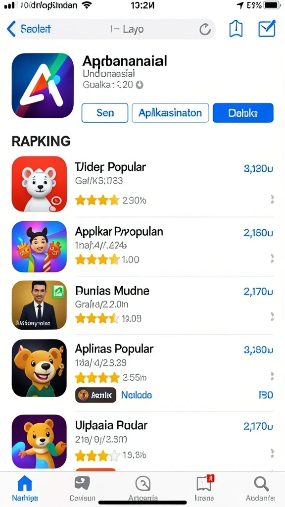 Momen aksi epik di dalam permainan.