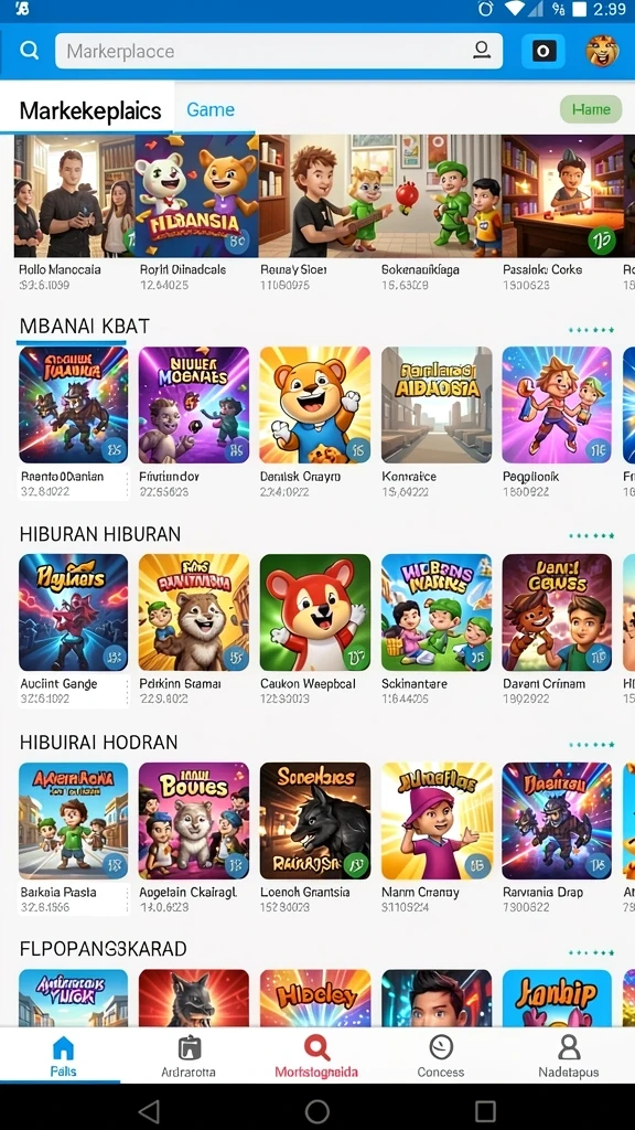 Gameplay seru dengan variasi mode yang melimpah.