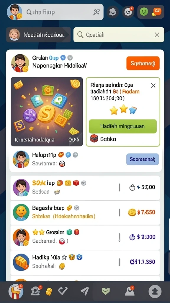 Grafis yang memukau dan penuh warna.