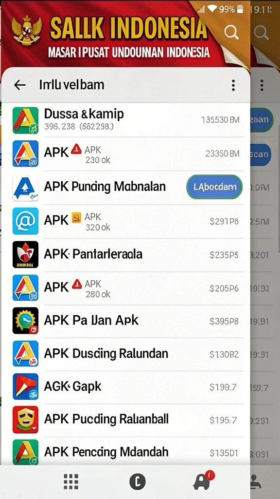 Tampilan antarmuka yang intuitif dan user-friendly.