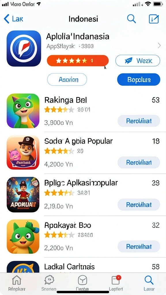Tampilan antarmuka yang user-friendly dan menarik.