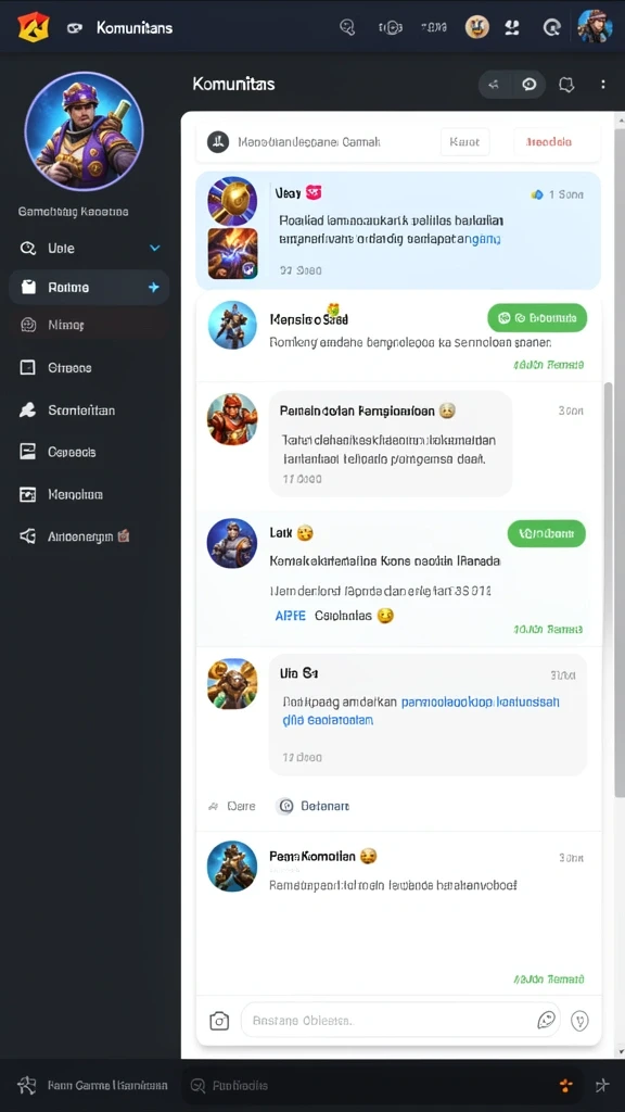 Gameplay seru dengan berbagai tantangan menarik.