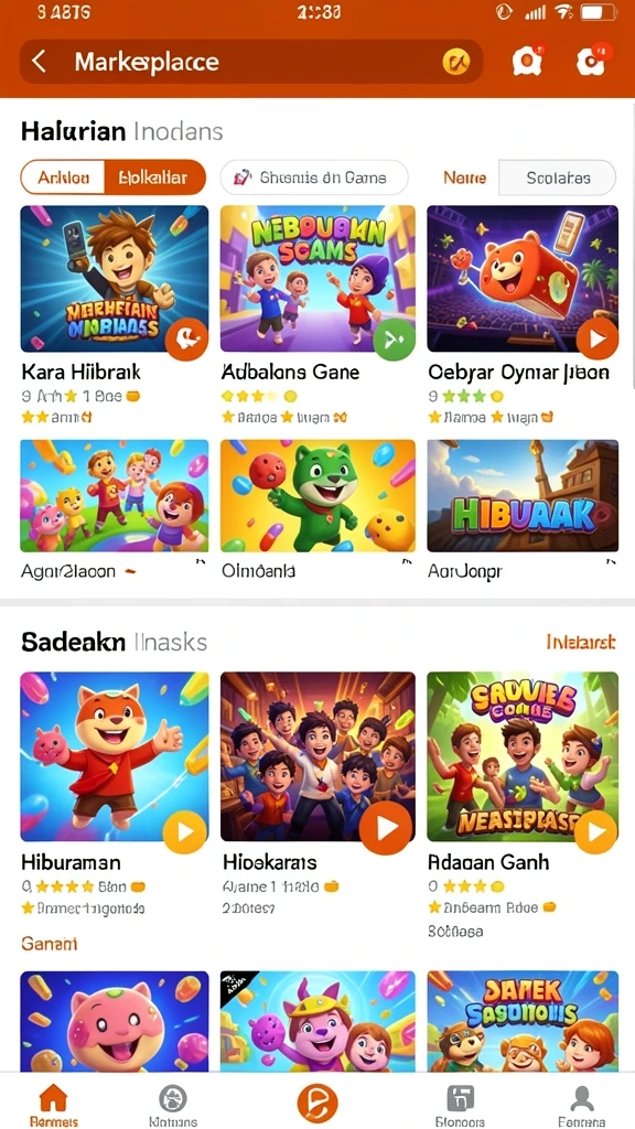 Screenshot memperlihatkan tantangan yang harus diatasi pemain dengan strategi.