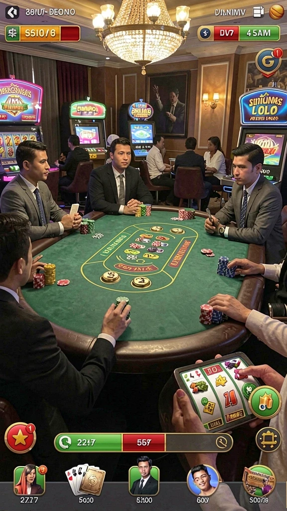 Menu permainan slot yang beragam dan menarik.