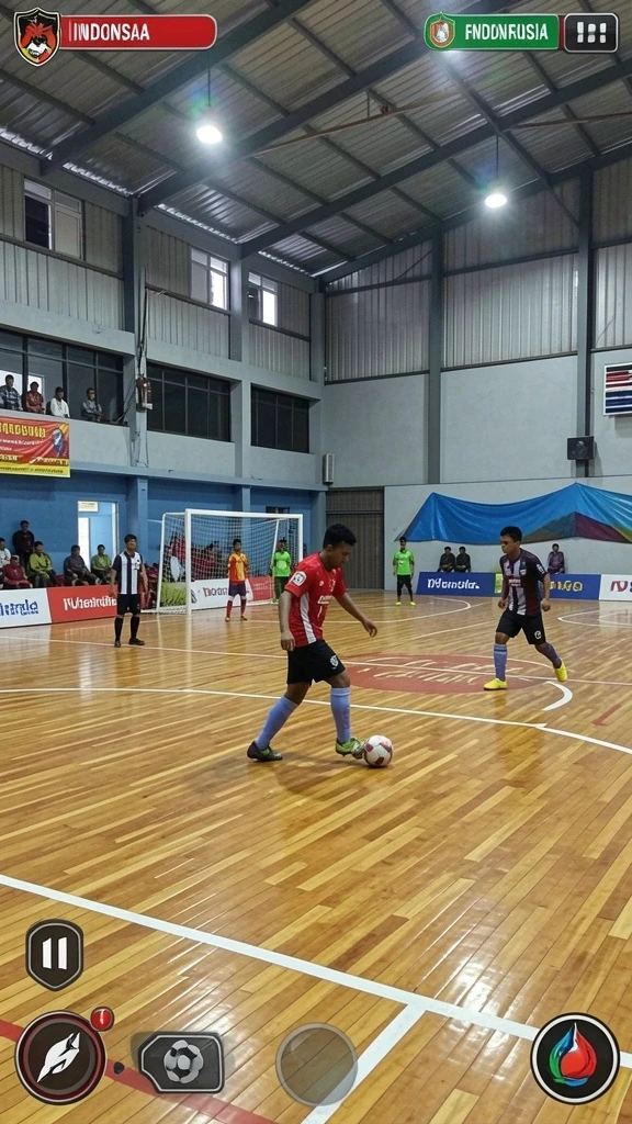 Adegan pertempuran yang seru dan dinamis.