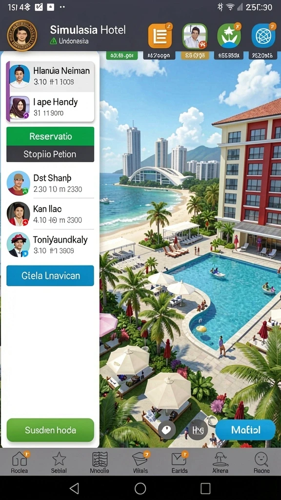 Tangkapan layar game dengan grafis yang memukau.