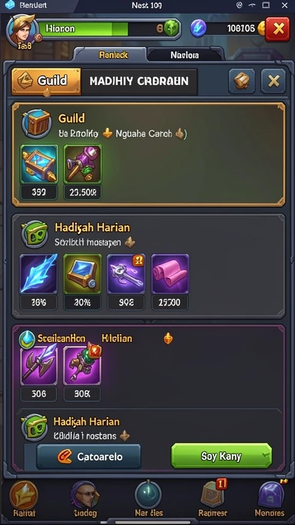 Screenshot gameplay menampilkan momen seru dalam permainan.