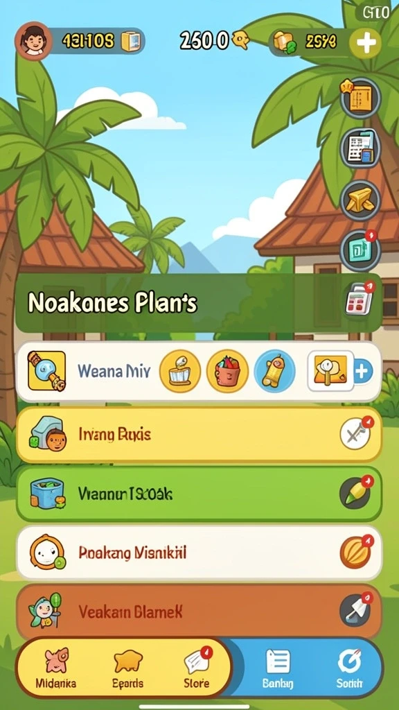 Tampilan grafis yang memukau dan detail yang kaya.