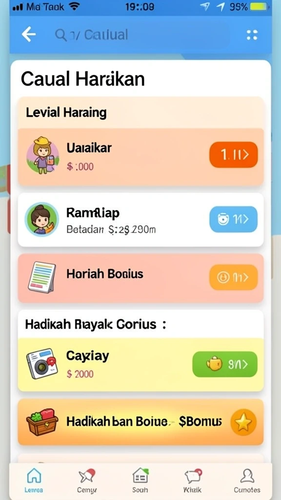 Tampilan antarmuka yang ramah pengguna.