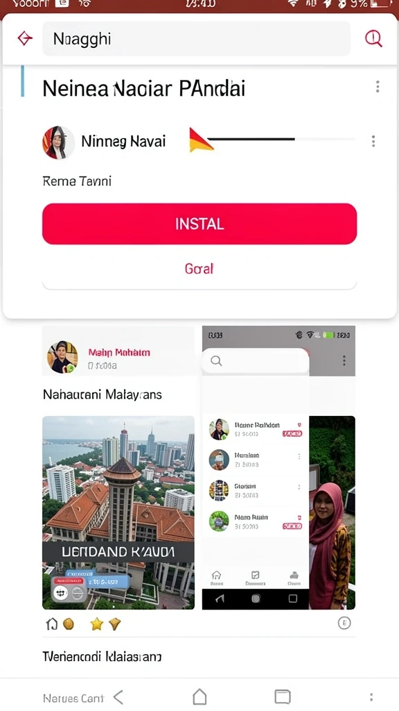 Tangkapan layar menunjukkan petualangan seru di dunia INDORP.
