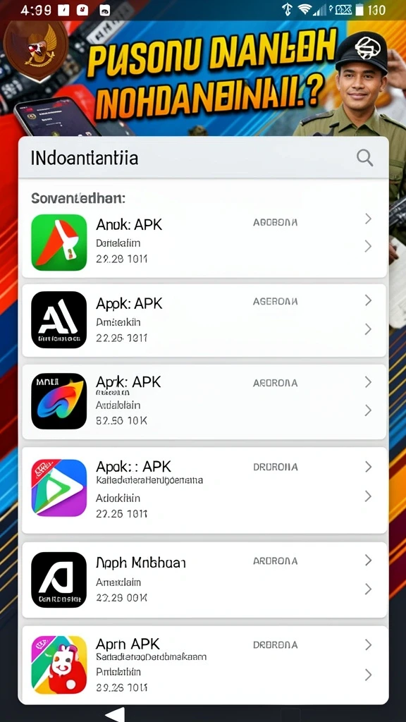 Screenshot menampilkan antarmuka pengguna yang intuitif.