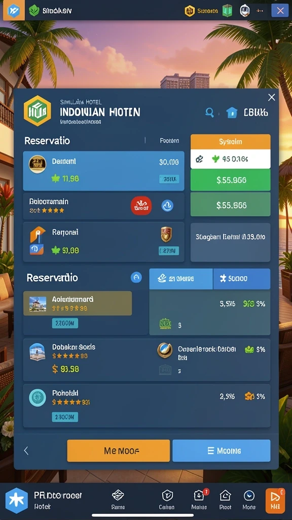 Tampilan antarmuka yang user-friendly dan menarik.