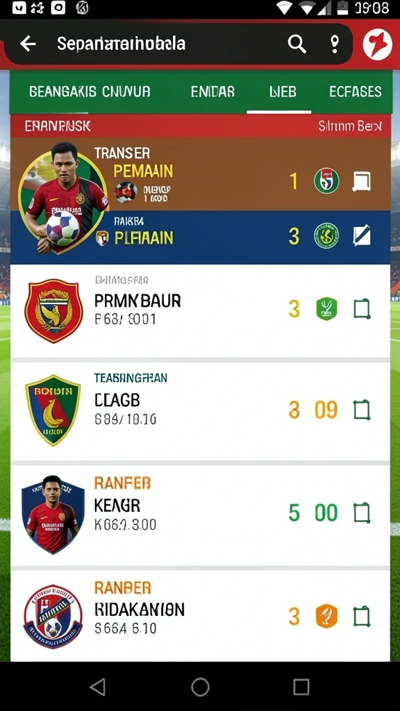 Tampilan antarmuka pengguna yang intuitif dan mudah dipahami.
