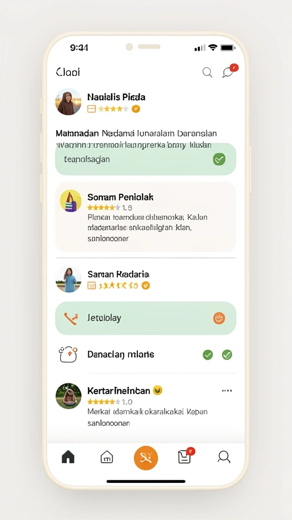 Tampilan antarmuka yang menarik dan mudah digunakan.
