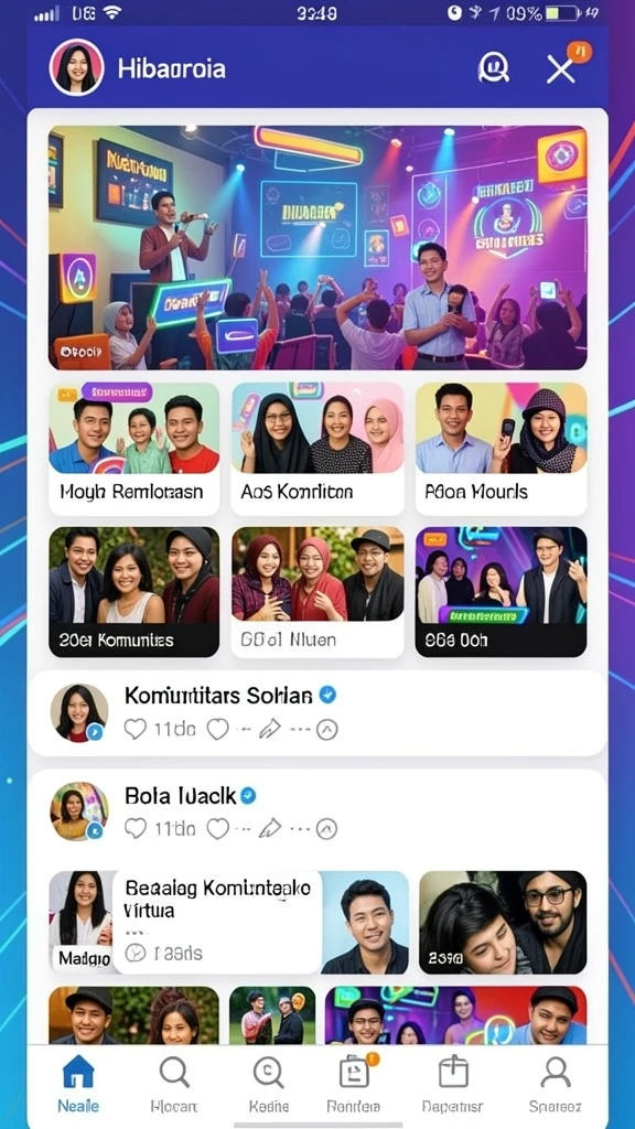 Tampilan antarmuka yang menarik dan mudah digunakan.