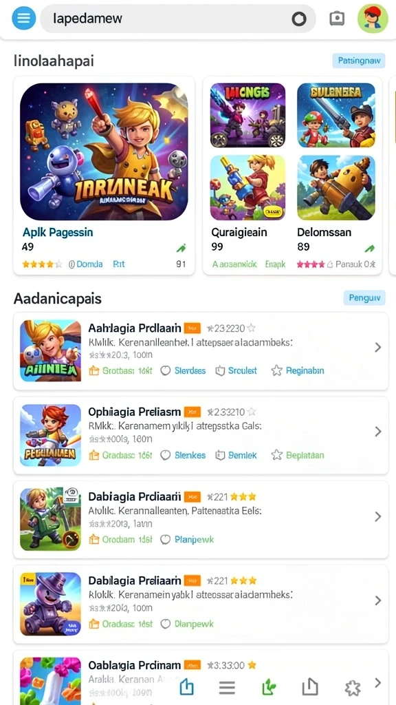 Tampilan antarmuka yang menarik dan mudah dinavigasi.