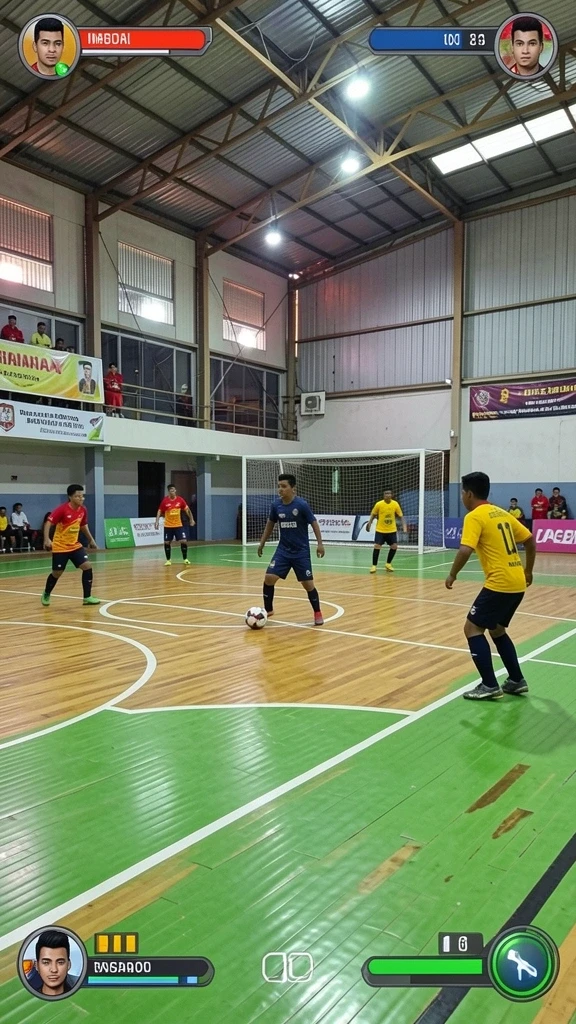 Pertempuran epik dengan musuh yang tangguh.