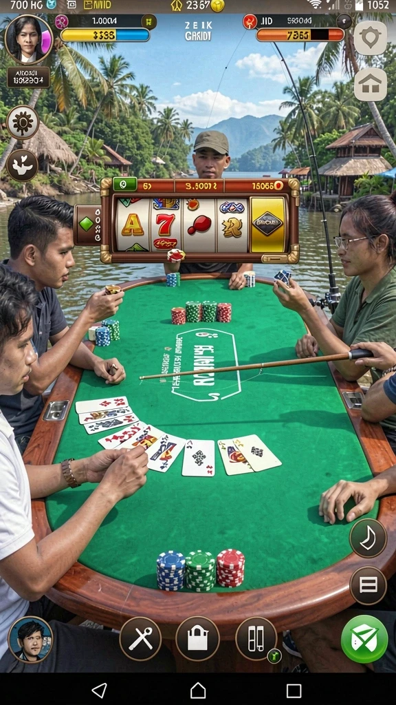 Antarmuka chat yang memungkinkan interaksi dengan pengguna lain.