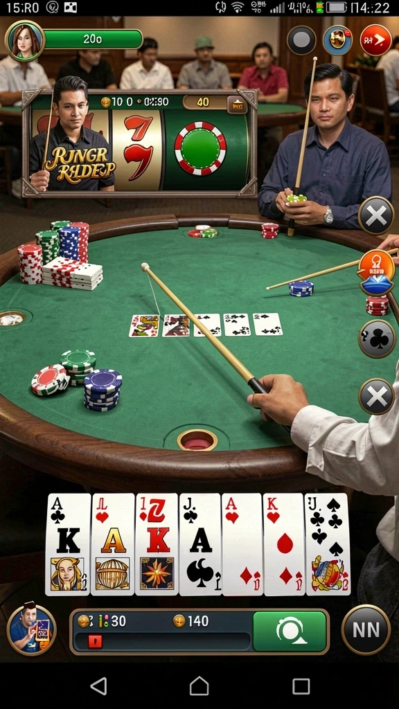 Contoh karakter yang dapat dimainkan dalam game.