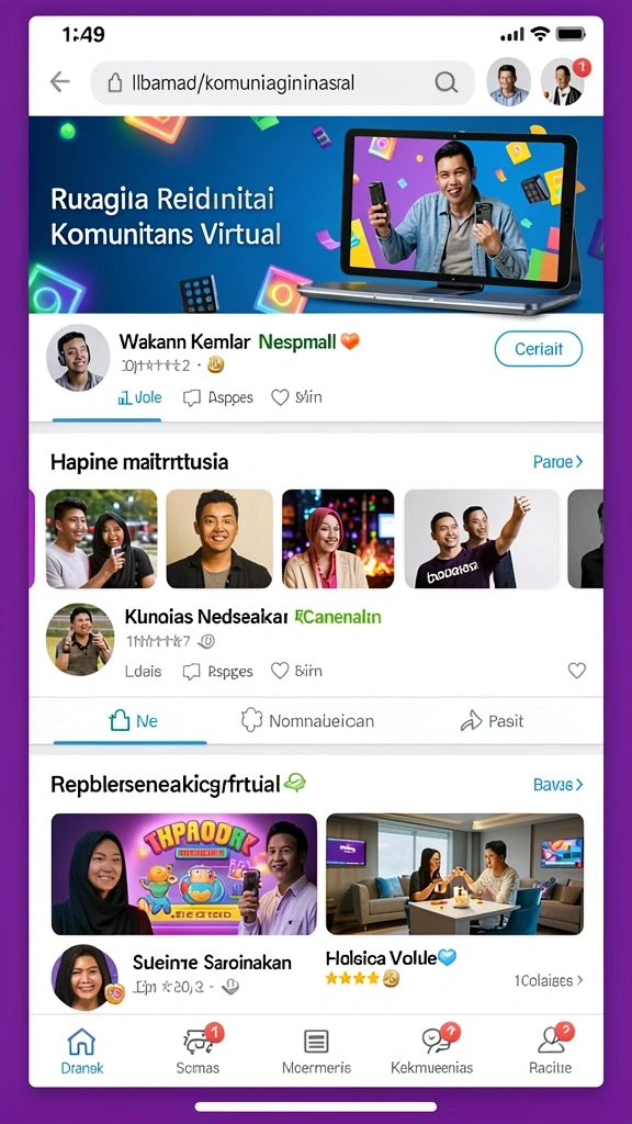 Tangkapan layar lingkungan yang menakjubkan.