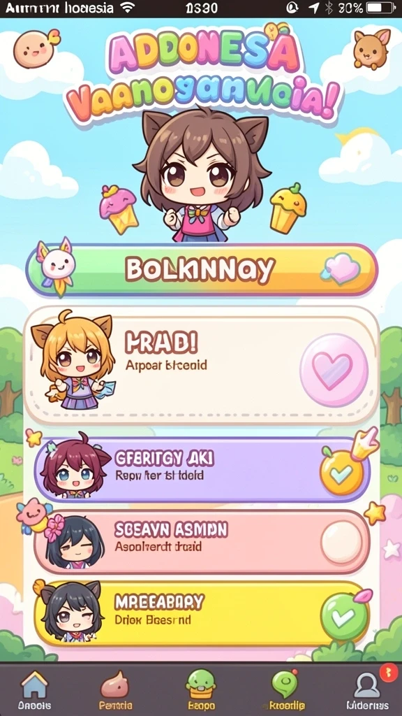 Pemain sedang menjalani misi menantang di level baru.
