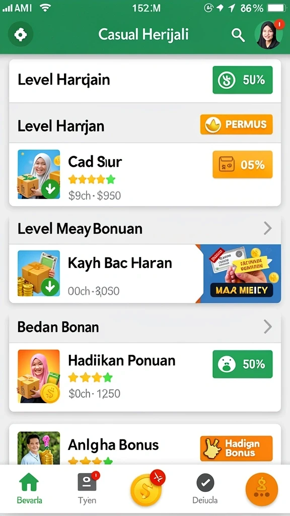 Tampilan awal game SR777 yang menarik dan dinamis.