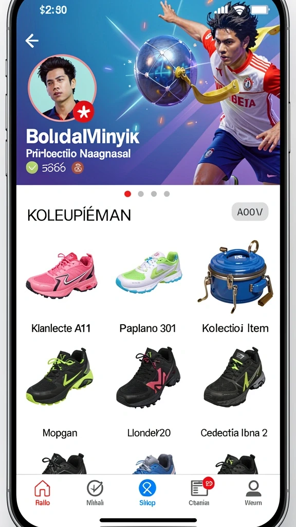 Tampilan antarmuka yang menarik dan mudah dinavigasi.