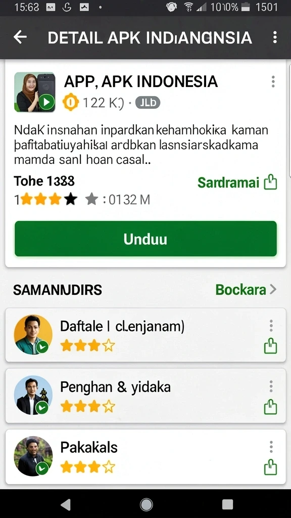 Tampilan antarmuka yang menarik dan mudah digunakan.