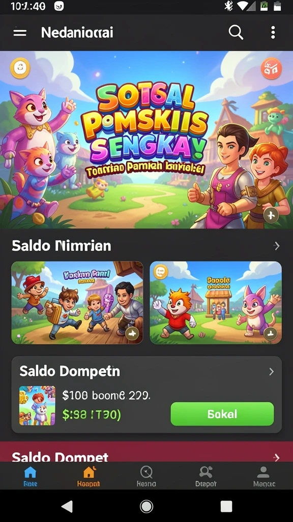 Tampilan antarmuka yang sederhana dan mudah digunakan.