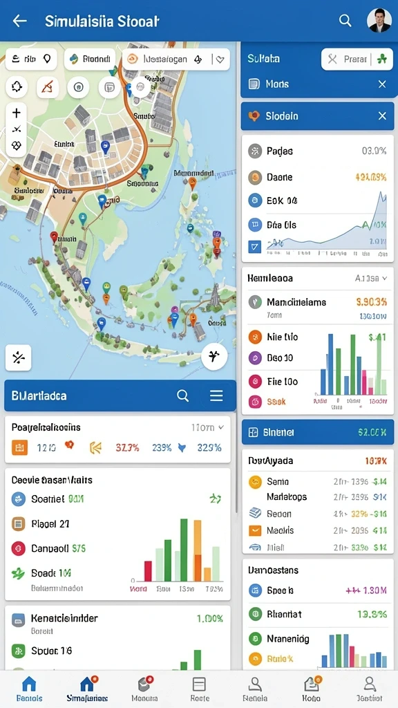 Gambaran grafis yang memukau dari dunia permainan.